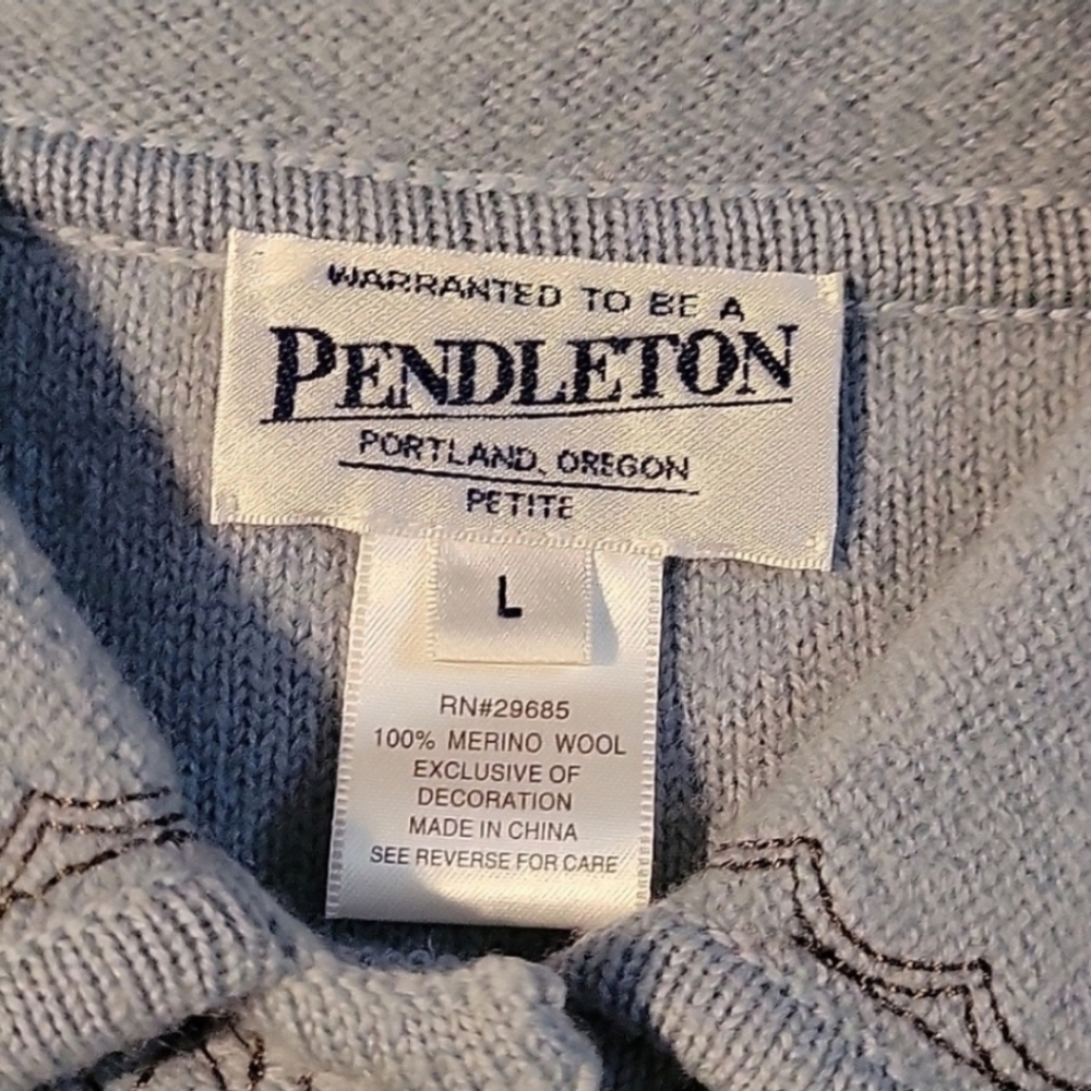 Pendleton Merino Wool Button Down Jacket - Picture 6 of 6